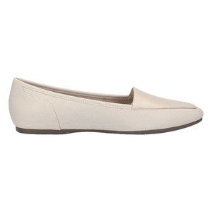 Easy Street Women's Thrill Square Toe Slip On Shoes, Oatmeal Linen, NWT